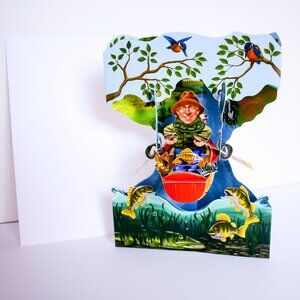 3D Pop-Up Gifting Card ~ Father's Day, Birthday Gift for Men ~ Santoro Graphics